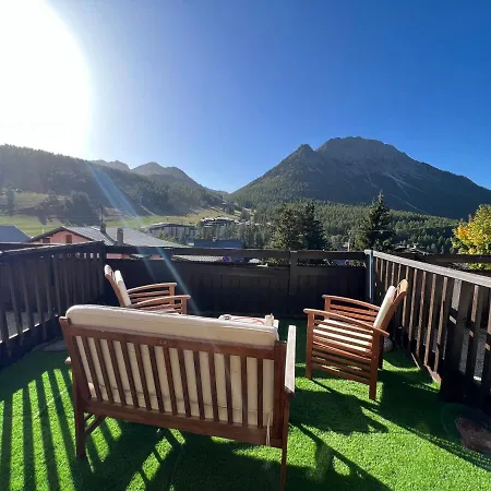 Les Tanieres De Montgenevre - La Marmotte - Duplex 4 P Entierement Renove Avec Vue Magnifique Exterior photo