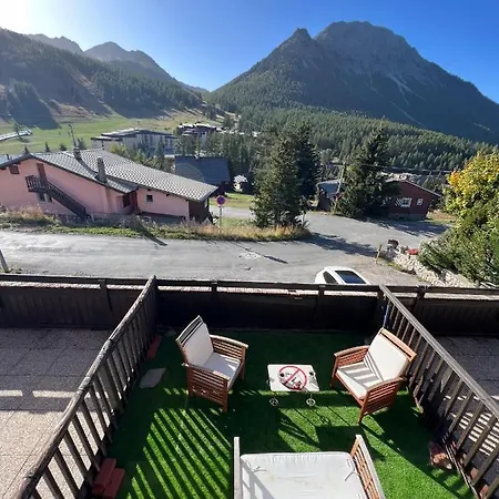 Les Tanieres De Montgenevre - La Marmotte - Duplex 4 P Entierement Renove Avec Vue Magnifique Exterior photo