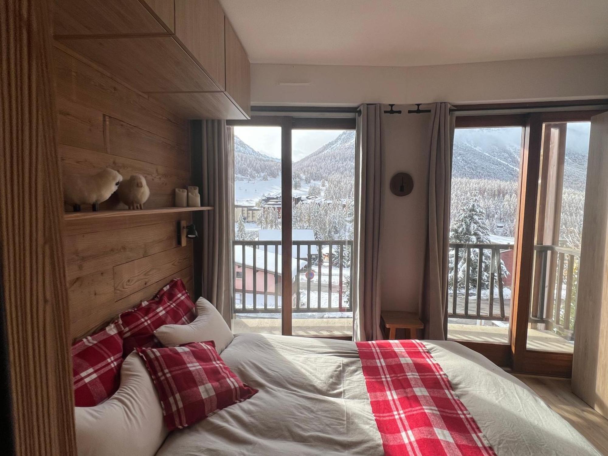 Les Tanieres De Montgenevre - La Marmotte - Duplex 4 P Entierement Renove Avec Vue Magnifique Montgenevre